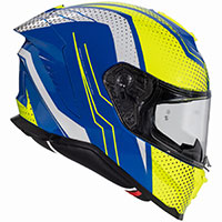 Casque Premier Hyper BP 12 bleu jaune - 2