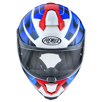 Casque Premier Hyper Hp 12 Bleu Blanc Rouge