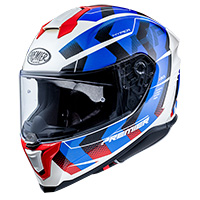 Casque Premier Hyper HP 12 bleu blanc rouge