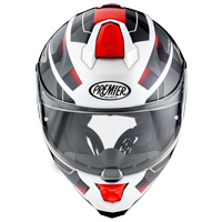 Premier Hyper Hp 2 Helmet Red White Grey