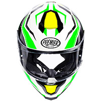 Casco Premier Hyper RW 2 verde amarillo - 4