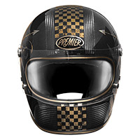 Premier Trophy Carbon Nx Gold Chromed 22.06 Helmet