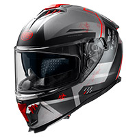 Casco Premier Typhoon BA 17 BM rojo