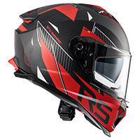 Casque Premier Typhoon FR 92 BM rouge noir - 2