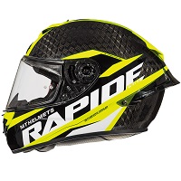 Mt Helmets Rapide Pro Carbon Kid C5 Nero Rosso