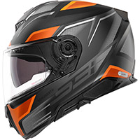 シューベルトS3ストームヘルメットオレンジ