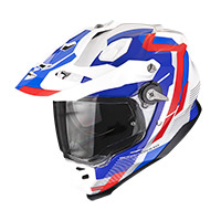 Casque Scorpion ADF-9000 Air Patrol bleu rouge