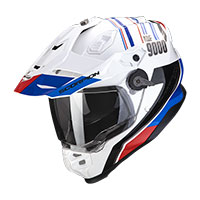 Scorpion ADF-9000 Air Desert Helm schwarz silber