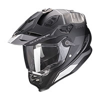 スコーピオンADF-9000エアデザートヘルメットブラックシルバー
