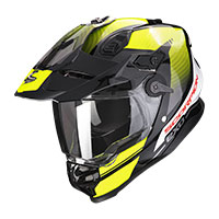 Scorpion Adf-9000 Air Trial Helmet Black Yellow