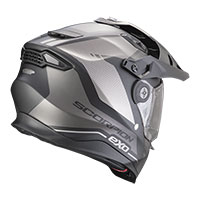 Scorpion Adf-9000 Air Trial Helmet Black Silver - 3