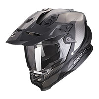 スコーピオンADF-9000エアトライアルヘルメットブラックシルバー