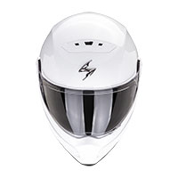 Casque Scorpion Covert Fx Solid Blanc