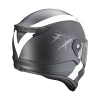 スコーピオン コバート FX ガルス ヘルメット ブラック マット ホワイト - 3