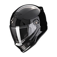 Casque Scorpion Covert Fx Solid Noir