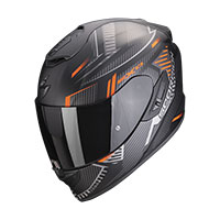 Scorpion Exo 1400 Evo Air Shell Nero Opaco Rosso