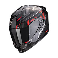 Scorpion Exo 1400 Evo Air Shell Nero Opaco Rosso