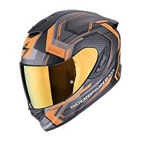 Casco Scorpion Exo 1400 Evo 2 Air Linart Arancio