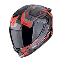 Casco Scorpion Exo 1400 Evo 2 Air Linart Rosso