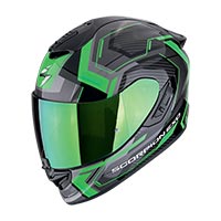 Casco Scorpion Exo 1400 Evo 2 Air Linart Verde