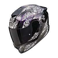 Scorpion Exo 1400 Evo 2 Air Fantasy Black White 140 059 55 Full Face Helmets MotoStorm