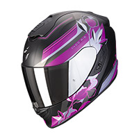 Casco Scorpion Exo 1400 Air Gaia negro rosa