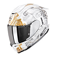 Scorpion Exo-1500 Air Apus Helmet Black Gold