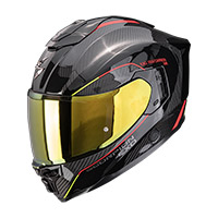 Scorpion Exo-1500 Carbon Air Mundi Helmet Silver Matt