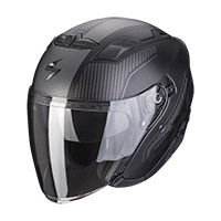 スコーピオンエグゾ230コンドルヘルメットブラックマットシルバー
