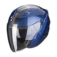 Casco Scorpion Exo 230 Sr Blu Scuro Bianco