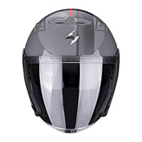 Casco Scorpion Exo 230 Sr Grigio Rosso - img 2