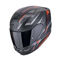 Scorpion Exo 391 Aaxo Helmet Black Matt Red