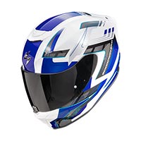Scorpion Exo 391 Captor Helmet White Blue
