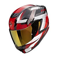 Scorpion Exo 391 Captor Helmet Black Red