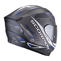 Scorpion Exo 391 Haut Helmet Black Matt Blue - 3
