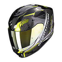 Scorpion EXO 391 Haut Helm schwarz matt rot