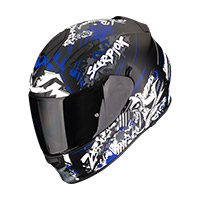 Scorpion Exo 491 Spector Helmet Blue Matt