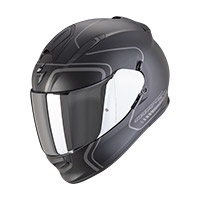 Scorpion Exo 491 West Helmet Black Matt Silver