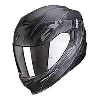 Scorpion Exo 520 Evo Air Cover Nero Opaco Argento