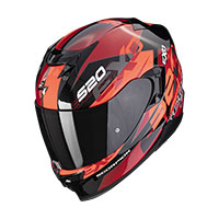 Scorpion Exo 520 Evo Air Cover Nero Rosso