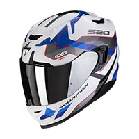 Scorpion Exo 520 Evo Air Elan White Blue