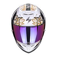 Scorpion Exo 520 Evo Air Fasta Bianco Camaleonte Donna