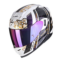 Scorpion Exo 520 Evo Air Fasta White Chamaleon Lady