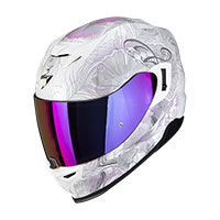 Scorpion EXO 520 Evo Air Melrose blanco rosado