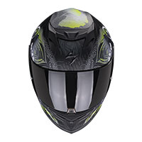 Scorpion Exo 520 Evo Air Melrose Nero Opaco Giallo Donna