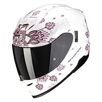 Casco Scorpion Exo 520 Air Tina blanco plateado