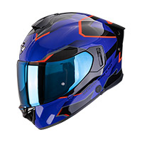 Casco Scorpion Exo 530 Air Clip Blu