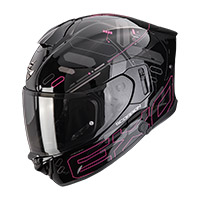 Casco Scorpion Exo 530 Air Fond Nero Rosa
