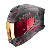 Casco Scorpion Exo 530 Air Slope Rosso Opaco