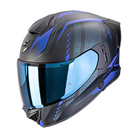 Casco Scorpion Exo 530 Air Theras Blu Opaco